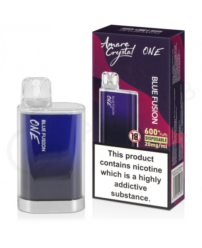 Blue Fusion Amare Crystal One Disposable Vape Blue Fusion Amare Crystal One Disposable Vape