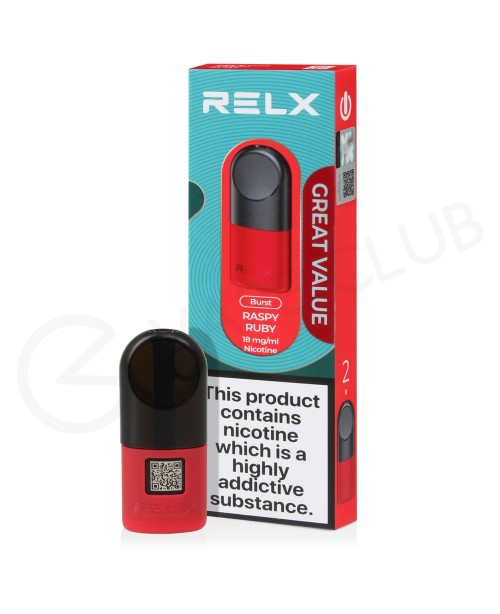 Ruby Raspberry Prefilled Pod by Relx