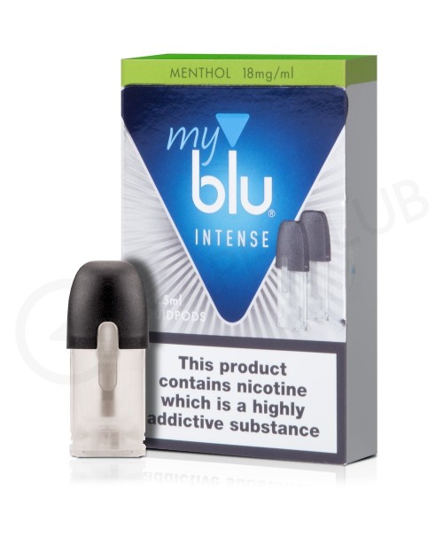 Menthol Nic Salt E-Liquid Pod by MyBlu Intense