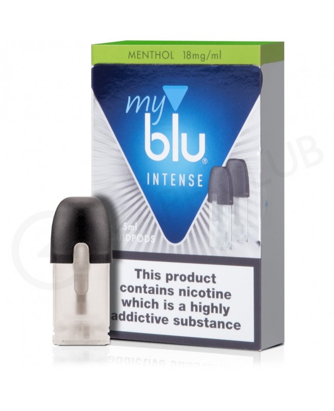 Menthol Nic Salt E-Liquid Pod by MyBlu Intense