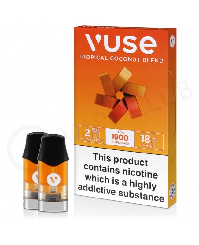 Tropical Coconut Nic Salt Epod Prefilled Pod by Vuse