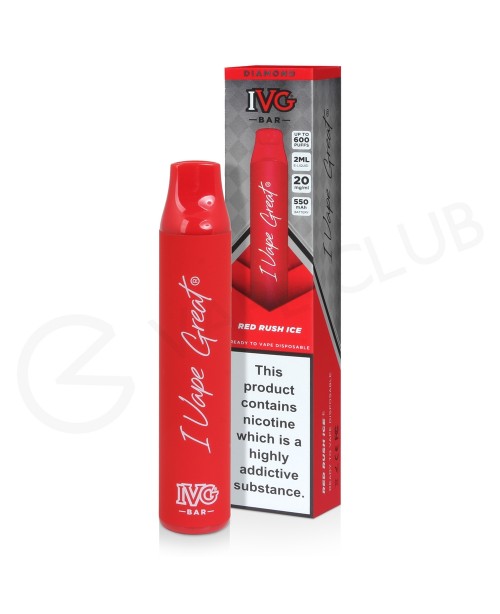 Red Rush Ice IVG Diamond Bar Disposable Vape Red Rush Ice IVG Diamond Bar Disposable Vape