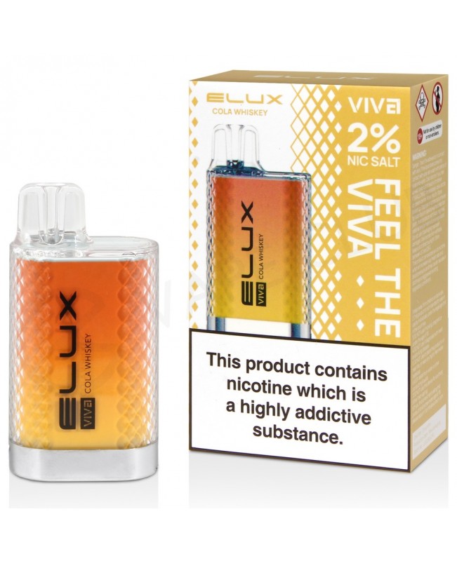 Cola Whiskey Elux Viva Disposable Vape