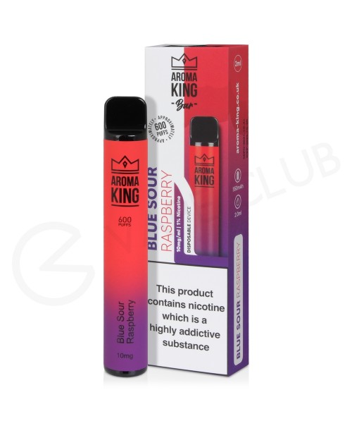 Blue Sour Raspberry Aroma King Disposable Vape Blue Sour Raspberry Aroma King Disposable Vape