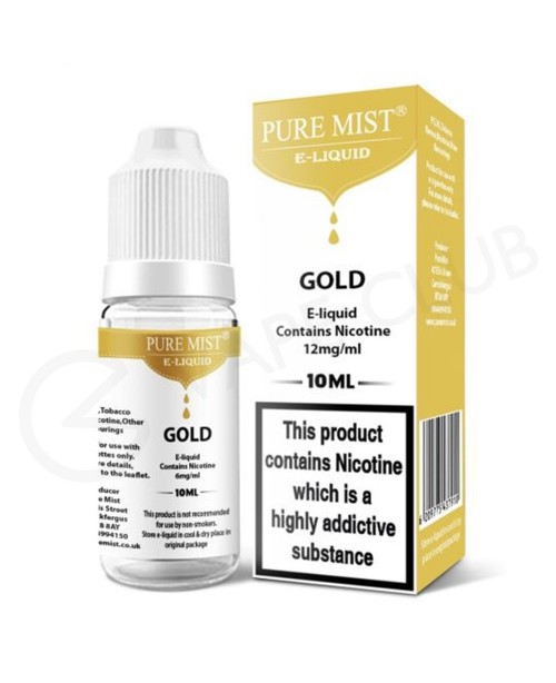Gold E-Liquid by Pure Mist