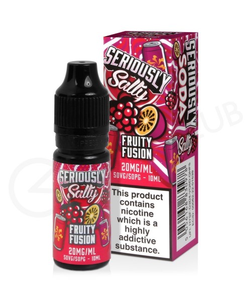 Fruity Fusion Nic Salt E-Liquid by Seriously Soda