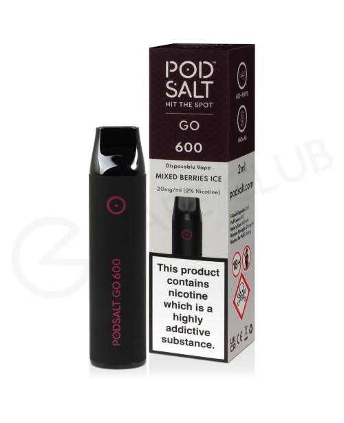Mixed Berries Ice Pod Salt Go Disposable Vape