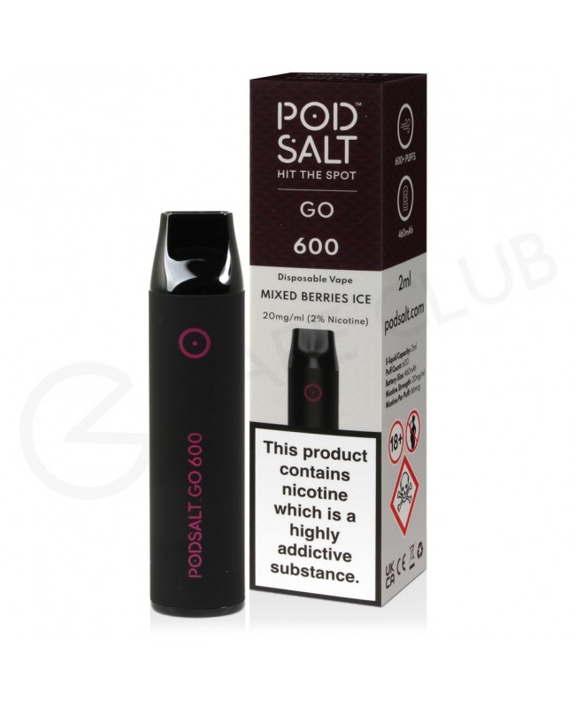 Mixed Berries Ice Pod Salt Go Disposable Vape