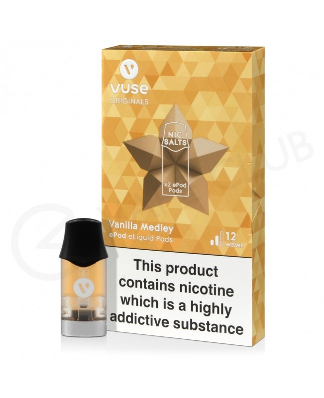 Vanilla Medley Nic Salt ePod Prefilled Pod by Vuse