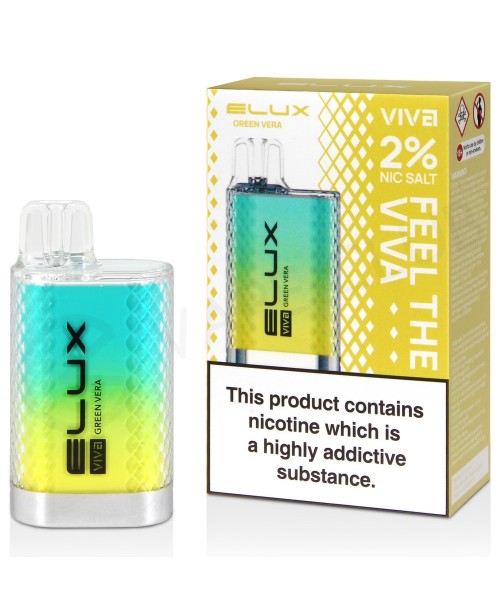 Green Vera Elux Viva Disposable Vape