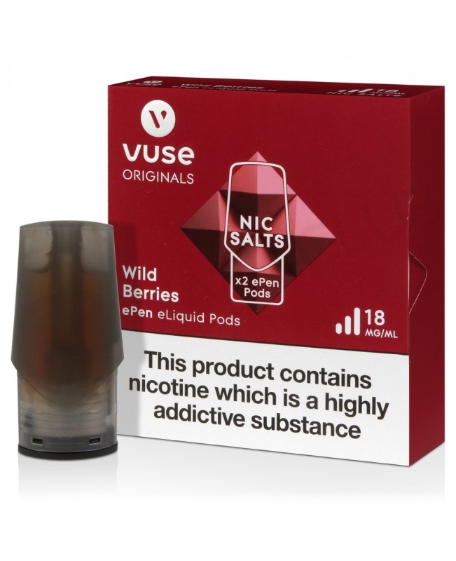 Wild Berries ePen Nic Salt Prefilled Vape Pod by Vuse