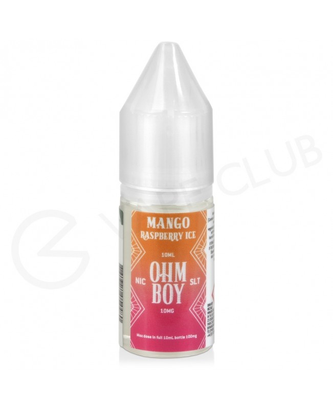 Mango Raspberry Ice Nic Salt E-Liquid by Ohm Boy SLT