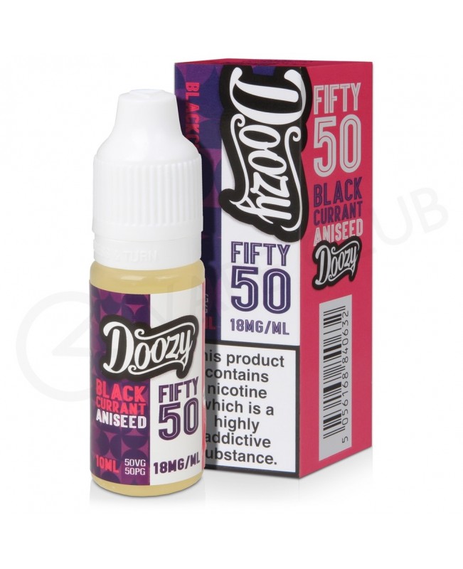 Blackcurrant Aniseed E-Liquid by Doozy Fifty 50