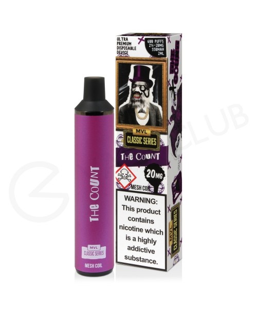 The Count MVL Classics Disposable Vape