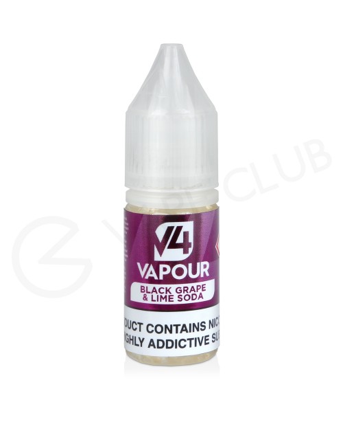 Black Grape & Lime Soda E-Liquid by V4 Vapour