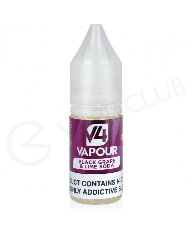 Black Grape & Lime Soda E-Liquid by V4 Vapour