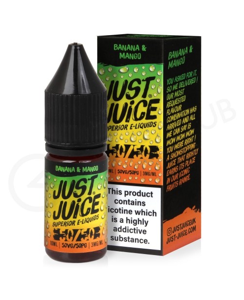 Banana & Mango E-Liquid by Just Juice 50/50