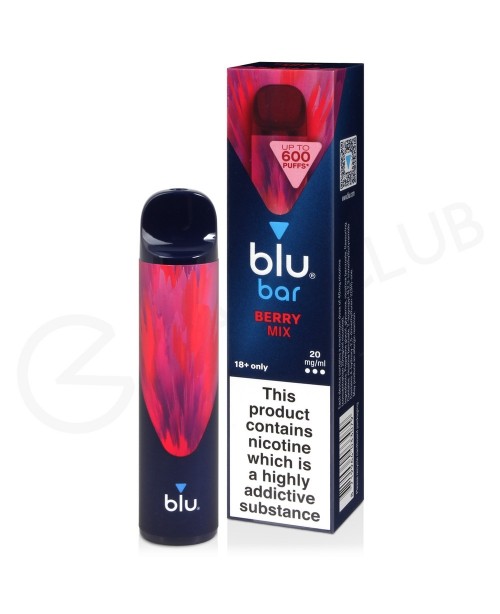 Berry Mix Blu Bar Disposable Vape