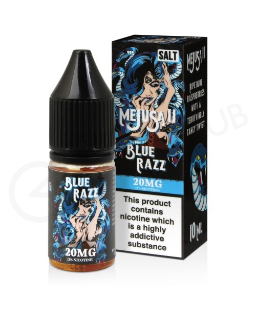 Blue Razz Nic Salt E-Liquid by Mejusa