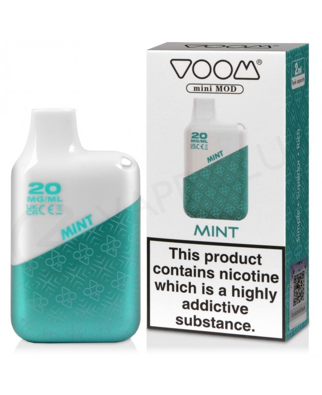Mint Voom Mini Mod Disposable Vape