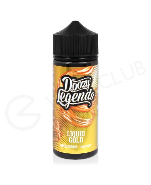 Liquid Gold Shortfill E-Liquid by Doozy Legends 10...