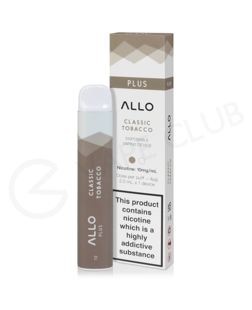 Tobacco Allo Plus Disposable Vape Tobacco Allo Plus Disposable Vape