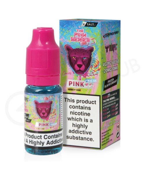 Pink Frozen Remix Nic Salt E-Liquid by Dr Vapes