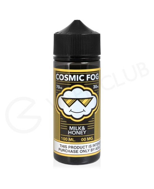 Milk & Honey Shortfill E-Liquid by Cosmic Fog ...