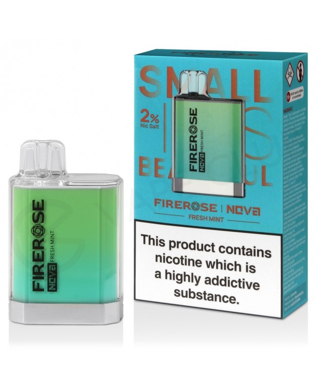 Fresh Mint Elux Firerose Nova 600 Disposable Vape
