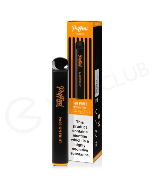 Passion Fruit Puffmi TX600 Pro Disposable Vape