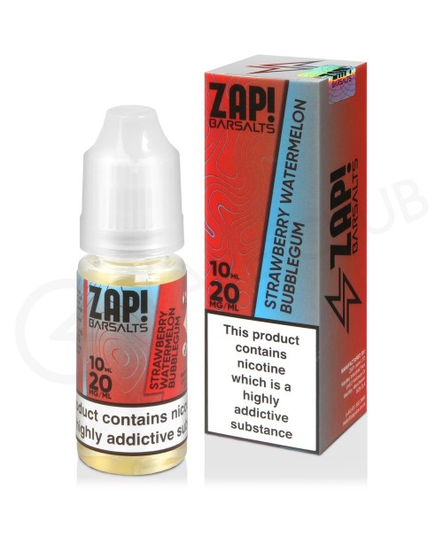 Strawberry Watermelon Bubble Nic Salt E-Liquid by ...
