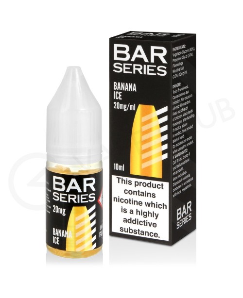 Banana Ice Nic Salt E-Liquid by Bar Series