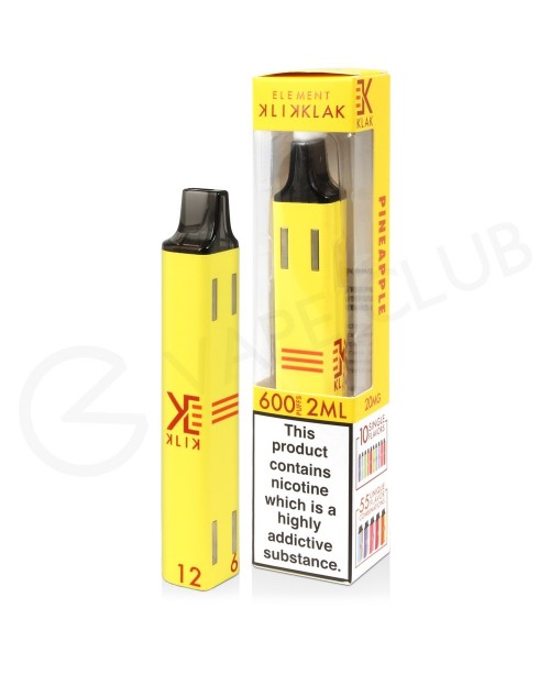 Pineapple Klik Klak Disposable Vape