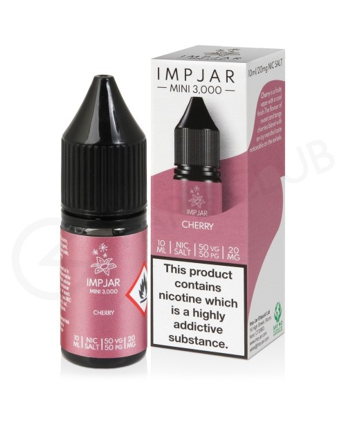 Cherry Nic Salt E-Liquid by Imp Jar