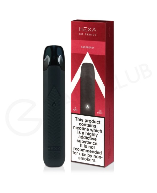 Raspberry Hexa Go Disposable Vape Raspberry Hexa Go Disposable Vape