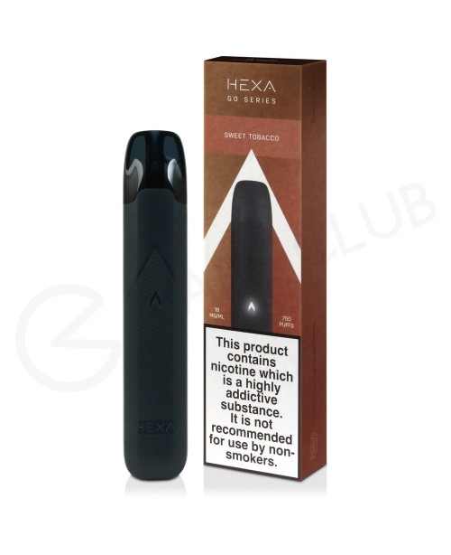 Sweet Tobacco Hexa Go Disposable Vape Sweet Tobacco Hexa Go Disposable Vape