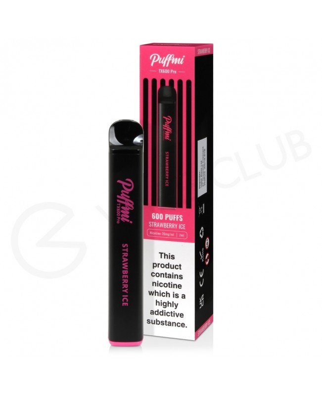 Strawberry Ice Puffmi TX600 Pro Disposable Vape