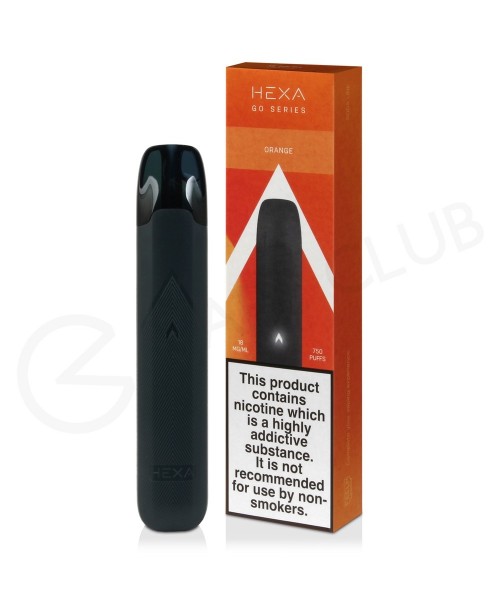 Orange Hexa Go Disposable Vape Orange Hexa Go Disposable Vape