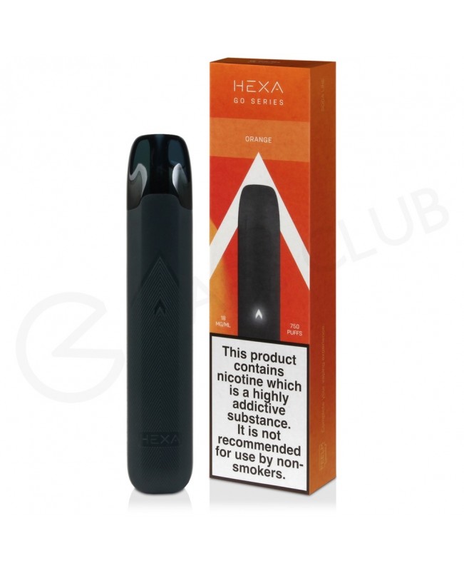 Orange Hexa Go Disposable Vape Orange Hexa Go Disposable Vape