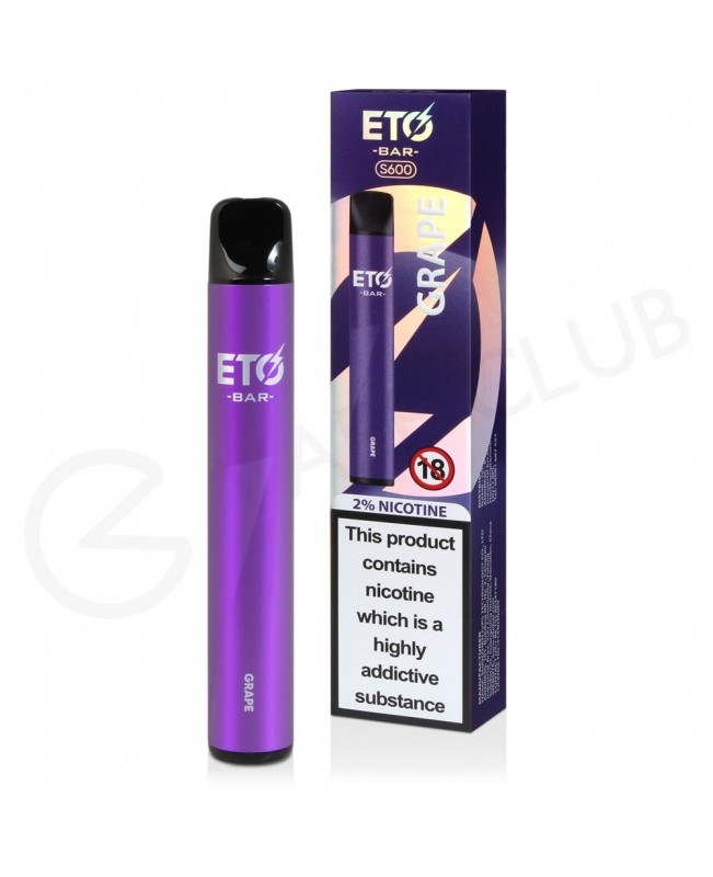 Grape Smok Eto Bar S600 Disposable Vape Grape Smok Eto Bar S600 Disposable Vape