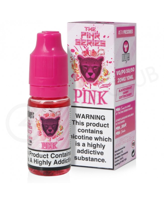 Pink Candy Nic Salt E-Liquid by Dr Vapes