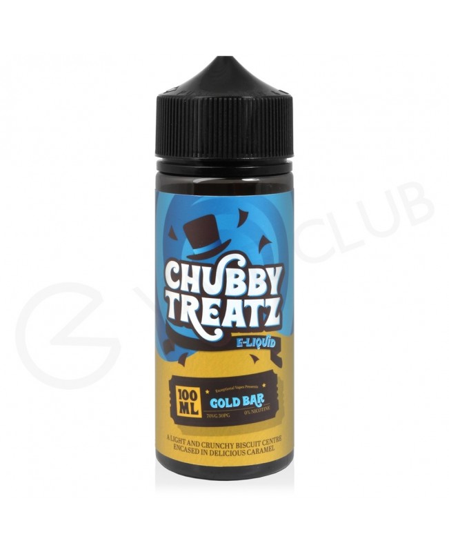 Gold Bar Shortfill E-Liquid by Chubby Treatz 100ml