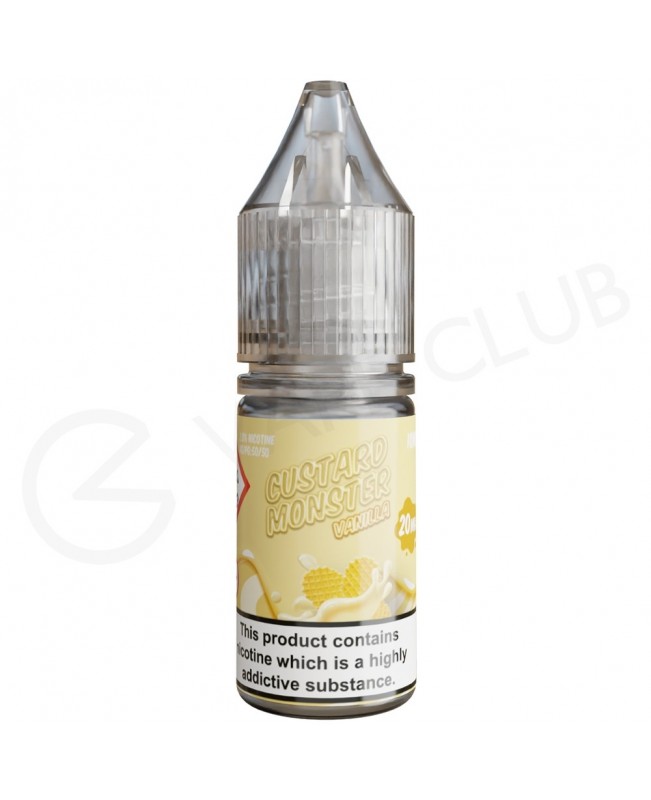 Vanilla Custard Nic Salt E-Liquid by Custard Monster