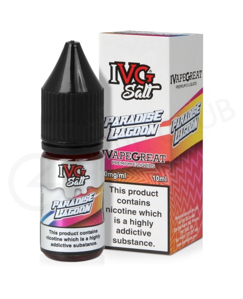 Paradise Lagoon Nic Salt E-Liquid by IVG Crushed
