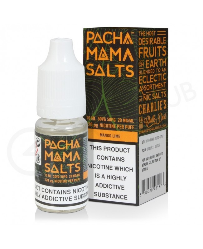 Mango Lime Nic Salt E-Liquid by Pacha Mama