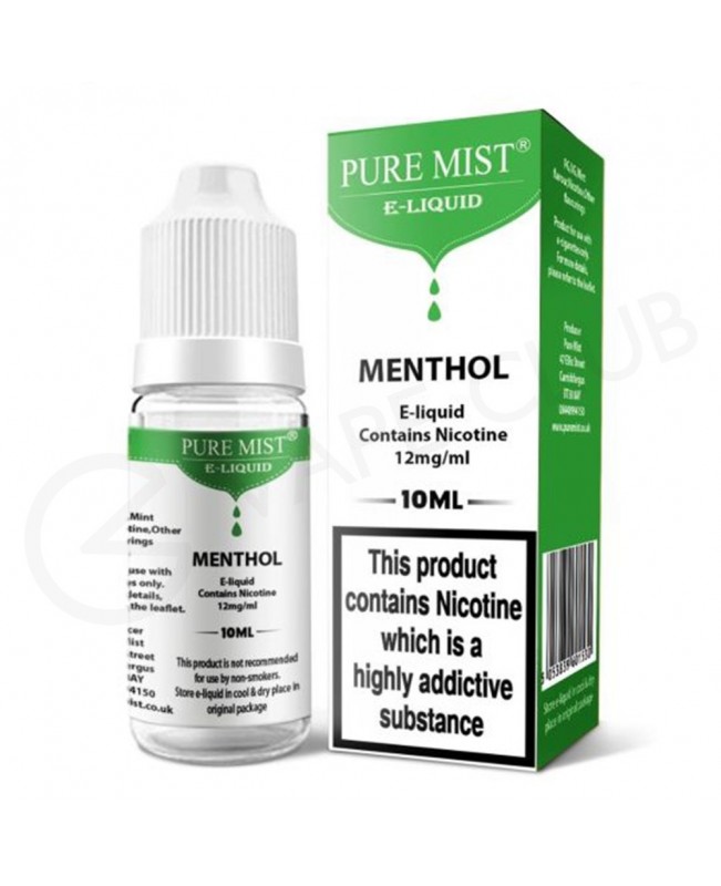Menthol E-Liquid by Pure Mist