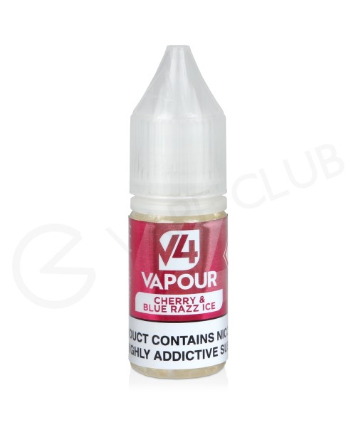 Cherry & Blue Raz Ice E-Liquid by V4 Vapour