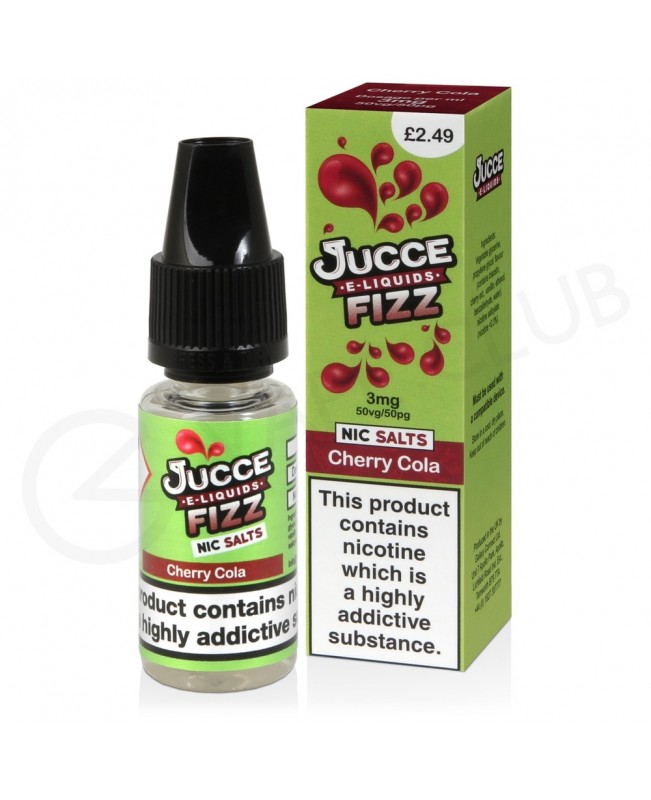 Cherry Cola Nic Salt E-Liquid by Jucce Fizz