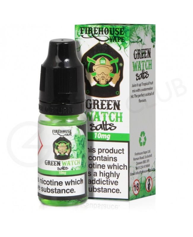 Green Watch Nic Salt E-liquid by Firehouse Vape