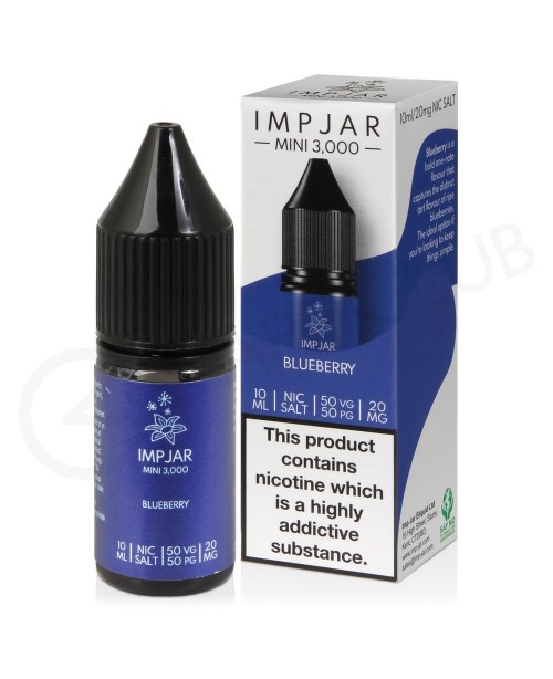 Blueberry Nic Salt E-Liquid by Imp Jar
